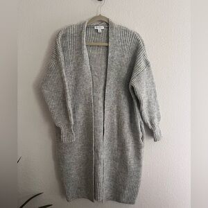 Topshop heavy open front cardigan